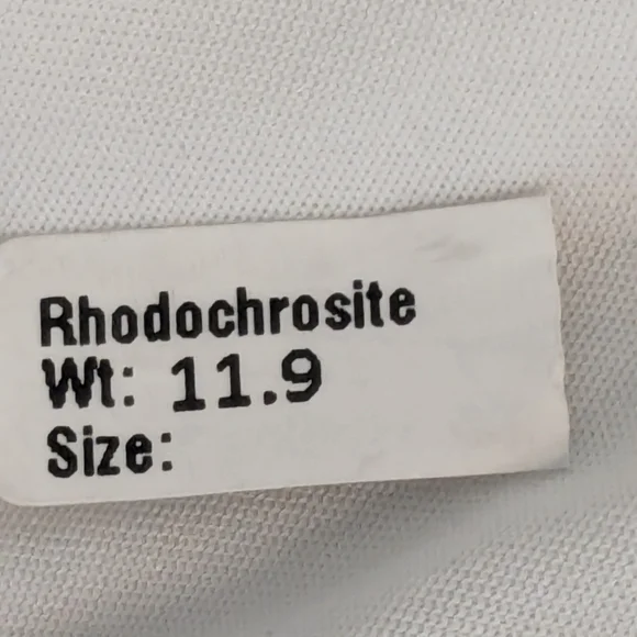 Amazing Pink Rhodochrosite Teardrop Sterling Silver 925 Pendant New With Tag - Picture 5 of 9